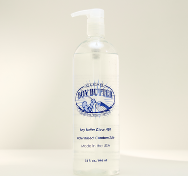 Boy Butter Clear Formula 32 oz - Super Size Pump