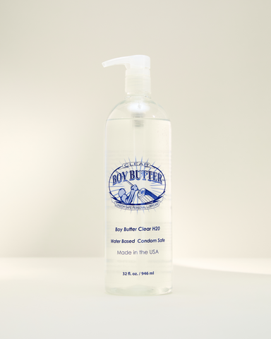 Boy Butter Clear Formula 32 oz - Super Size Pump