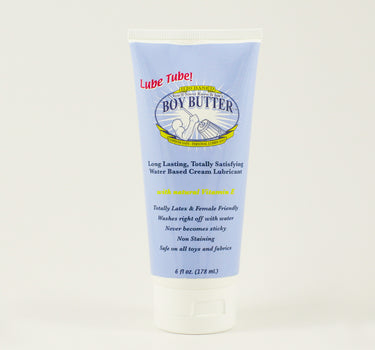 Lube Tube ~ Boy Butter H2O Formula 6 oz