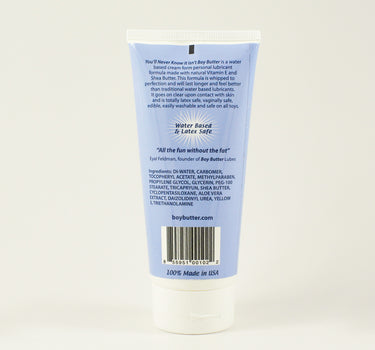 Lube Tube ~ Boy Butter H2O Formula 6 oz